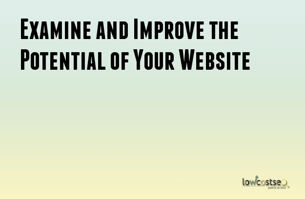 Examine and Improve the Potential of Your Website
