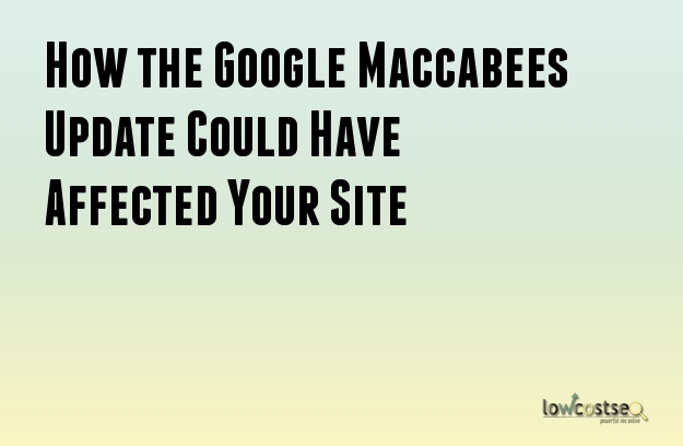 How the Google Maccabees Update Could Have Affected Your Site