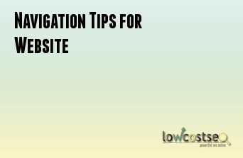 Navigation Tips for Website