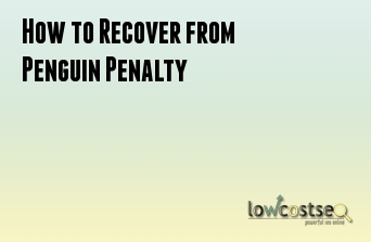 How to Recover from Penguin Penalty