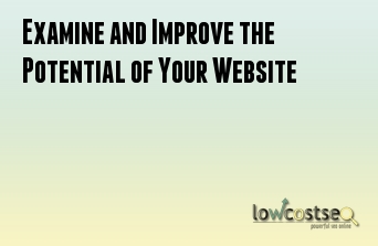 Examine and Improve the Potential of Your Website