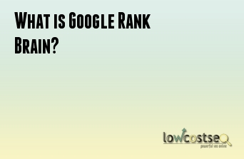 What is Google Rank Brain?